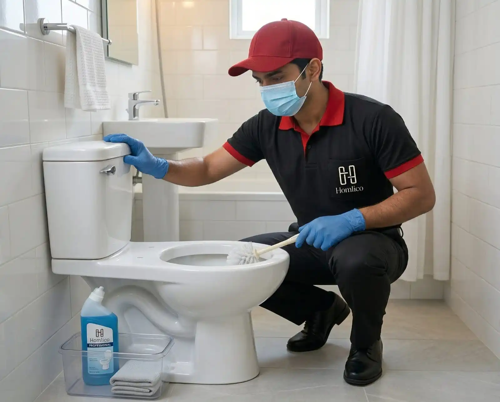 Deep Bathroom Cleaning