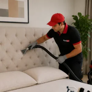 Large Upholstered Headboard Deep Cleaning