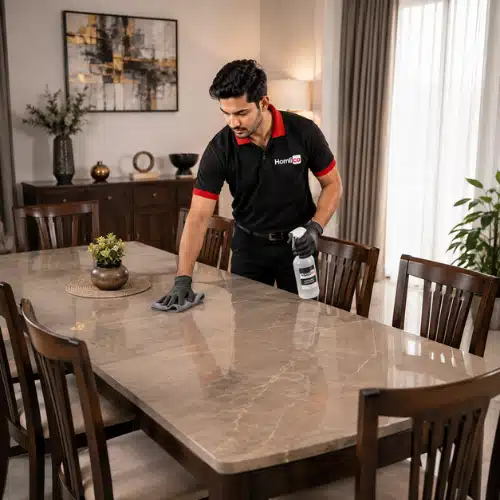Deep Dining Table Cleaning