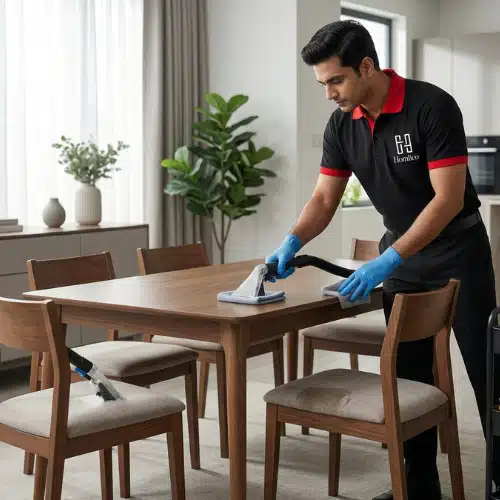 Deep Dining Table Cleaning