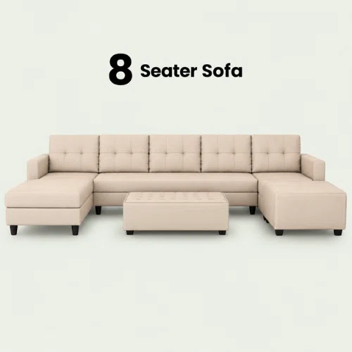 8 Seater Sofa Deep Cleaning
