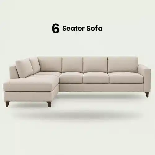 6 Seater Sofa Deep Cleaning