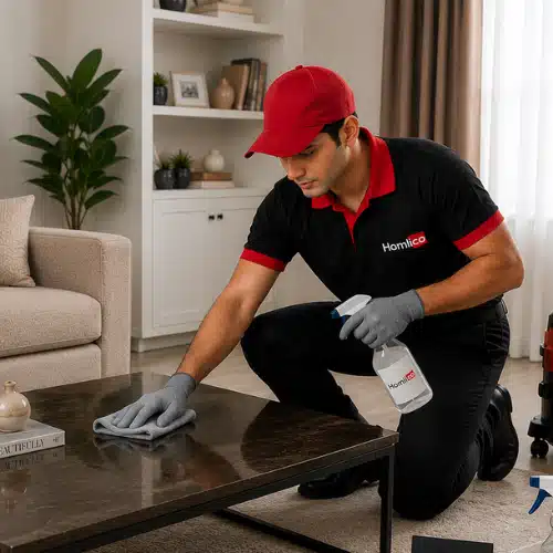 Center Table Cleaning