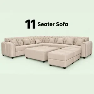 11 Seater Sofa Deep Cleaning